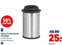 Makro Metro Professional afvalbak aanbieding
