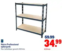 Makro Metro Professional opbergrek aanbieding
