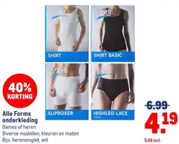 Makro Alle Forms onderkleding aanbieding