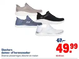 Makro Skechers dames- of herensneaker aanbieding