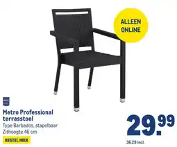 Makro Metro Professional terrasstoel aanbieding