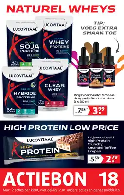 Lucovitaal Naturel Wheys aanbieding