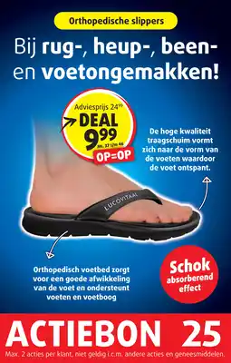 Lucovitaal Orthopedische slippers aanbieding