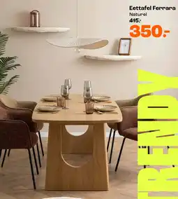 Kwantum Bekijk eettafel Ferrara aanbieding