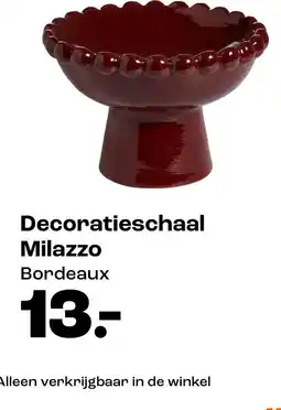 Kwantum Bekijk decoratieschaal Milazzo aanbieding