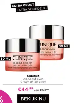 ICI Paris XL Clinique All About Eyes aanbieding