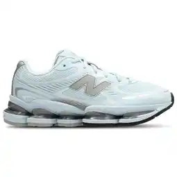 Foot Locker New Balance ABZORB 2000 Sneakers Dames - Blauw - Maat 37.5 - Leer aanbieding