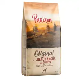 Zooplus Dubbelpak: 2x12kg Purizon Adult Black Angus Hondenvoer droog aanbieding