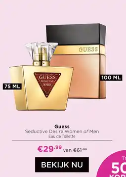 ICI Paris XL Guess Seductive Desire Women of Men aanbieding