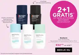 ICI Paris XL Biotherm Pure of Homme aanbieding