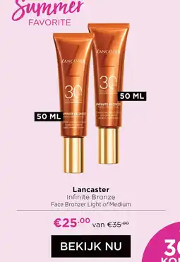 ICI Paris XL Lancaster Infinite Bronze aanbieding