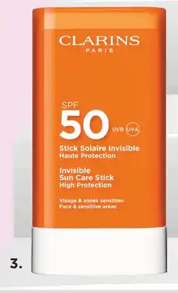 ICI Paris XL Clarins Invisible Sun Care Stick SPF50 aanbieding