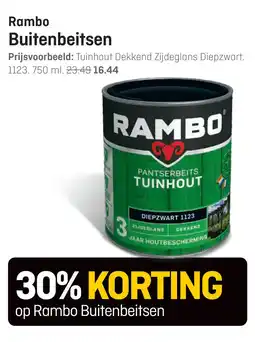 Hubo Rambo Buitenbeitsen aanbieding