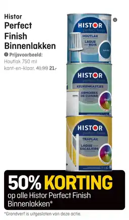 Hubo Histor Perfect Finish Binnenlakken aanbieding