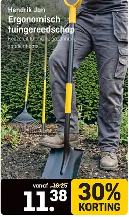 Hubo Hendrik Jan Ergonomisch Tuingereedschap aanbieding