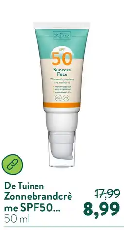 Holland & Barrett Zonnebrandcrème SPF50 Gezicht aanbieding