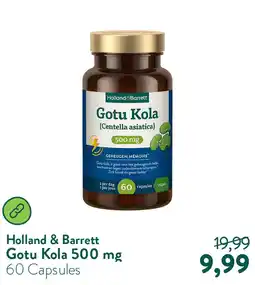 Holland & Barrett Gotu Kola 500 mg aanbieding