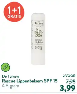 Holland & Barrett Rescue Lippenbalsem SPF 15 aanbieding