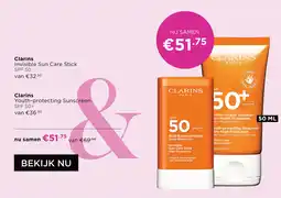 ICI Paris XL Clarins aanbieding