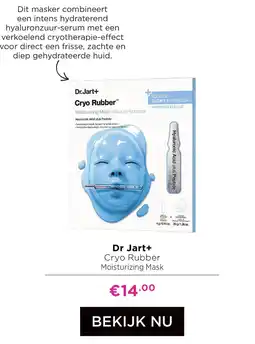 ICI Paris XL Dr Jart+ Cryo Rubber Moisturizing Mask aanbieding