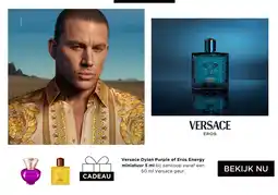 ICI Paris XL Versace Dylan Purple of Eros Energy miniatuur aanbieding