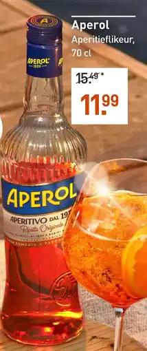 Gall & Gall Aperol 70CL aanbieding