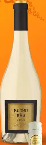 Gall & Gall Mucho Mas Gold Blanco 75CL aanbieding