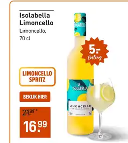 Gall & Gall Isolabella Limoncello 70CL aanbieding