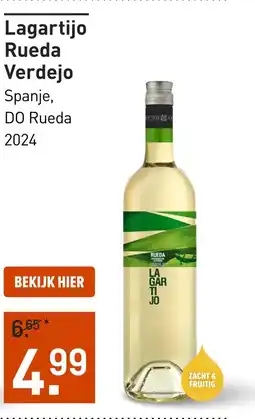 Gall & Gall Lagartijo Rueda Verdejo 75CL aanbieding