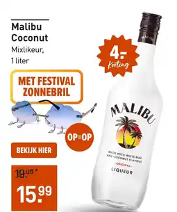 Gall & Gall Malibu Coconut 100CL aanbieding