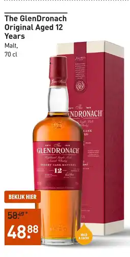 Gall & Gall The GlenDronach Original Aged 12 Years 70CL aanbieding