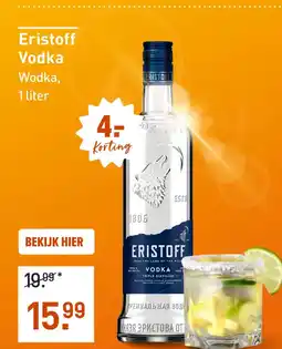 Gall & Gall Eristoff Vodka 70CL aanbieding