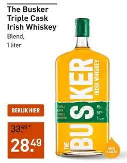 Gall & Gall The Busker Triple Cask Irish Whiskey 100CL aanbieding