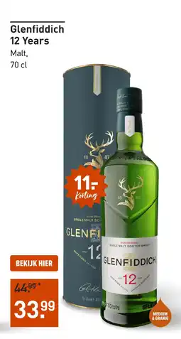Gall & Gall Glenfiddich 12 Years 70CL aanbieding