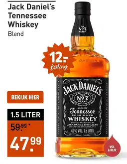 Gall & Gall Jack Daniel's Tennessee Whiskey 150CL aanbieding