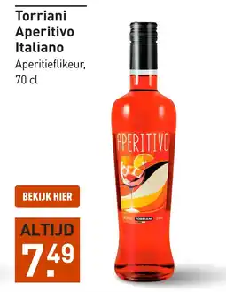 Gall & Gall Torriani Aperitivo Italiano 70CL aanbieding