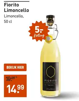 Gall & Gall Fiorito Limoncello 50CL aanbieding