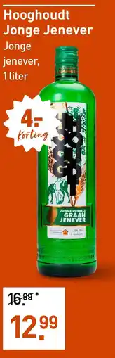 Gall & Gall Hooghoudt Jonge Dubbele Graanjenever 100CL aanbieding