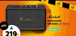 Expert Marshall Acton III speaker BT Zwart aanbieding
