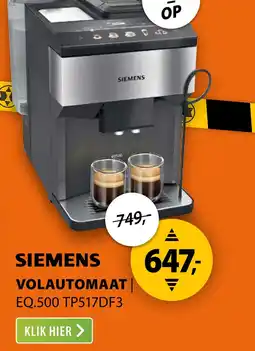 Expert Siemens EQ.500 TP517DF3 aanbieding