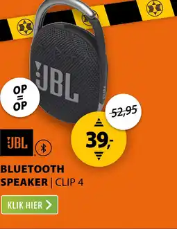 Expert JBL CLIP 4 Zwart aanbieding