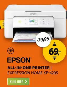 Expert Epson Expression Home XP-4205 Wit aanbieding