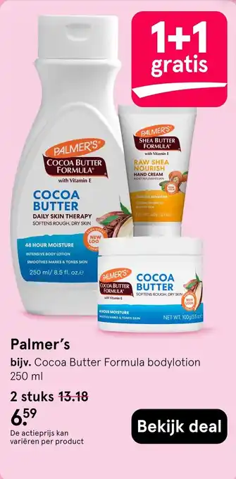 Etos Palmer's aanbieding