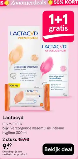 Etos Lactacyd aanbieding