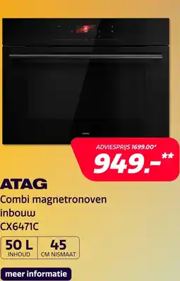 Electroworld ATAG CX6471C aanbieding
