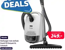 Electroworld Miele Guard S1 Parquet XL Lotuswit aanbieding