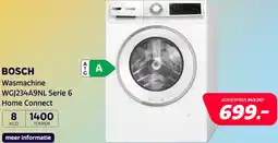 Electroworld Bosch WGJ234A9NL Serie 6 Home Connect aanbieding