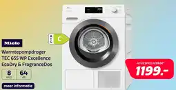 Electroworld Miele TEC 655 WP Excellence EcoSpeed & Wash2Dry aanbieding