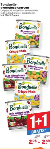 Coop Bonduelle groenteconserven aanbieding