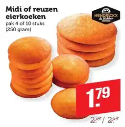Coop Midi of reuzen eierkoeken aanbieding